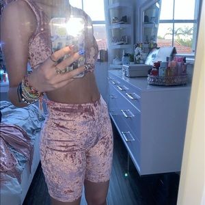 Fashion Nova Velvet Set